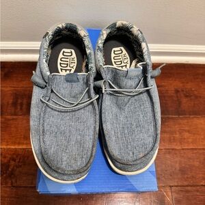 Hey Dude Blue Loafers